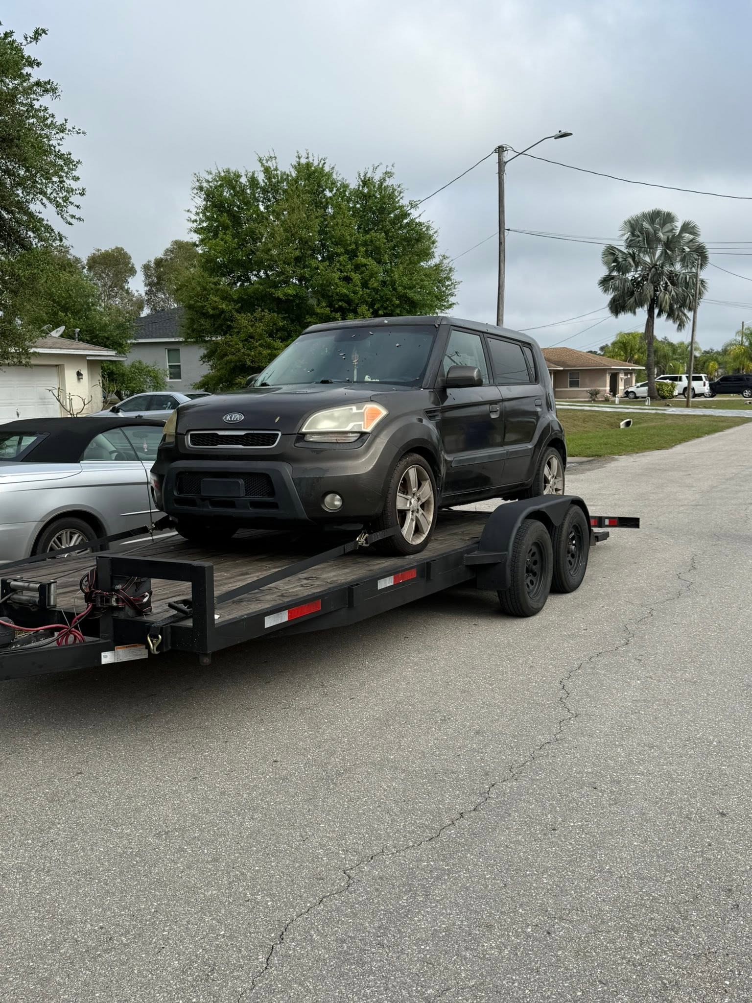 Compact SUV delivered safely to its destination.